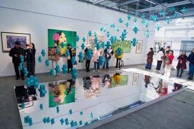 長(zhǎng)三角中青年美術(shù)書(shū)法攝影視覺(jué)藝術(shù)展亮相浦東